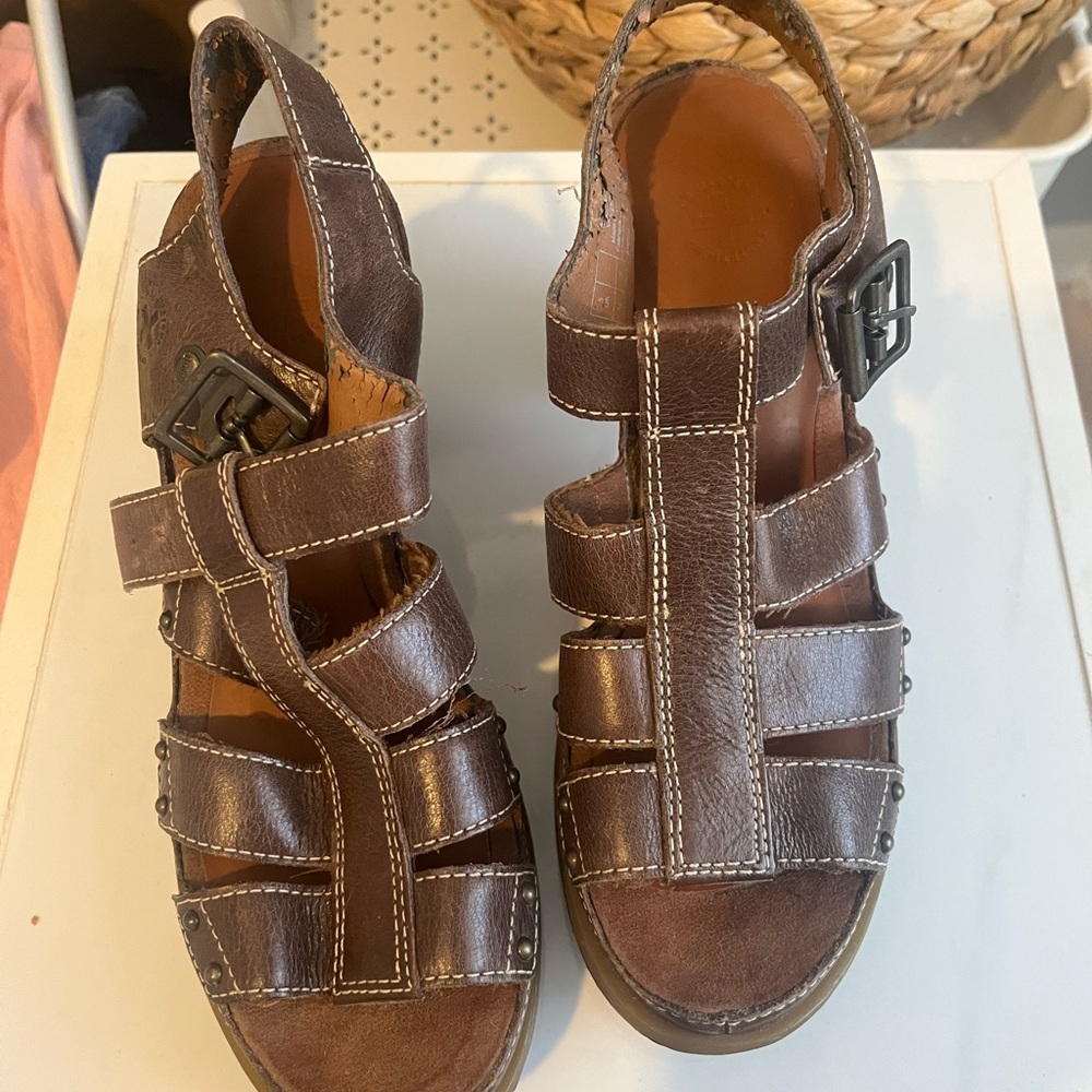 Dr Martens Vanessa Block Heel Sandals